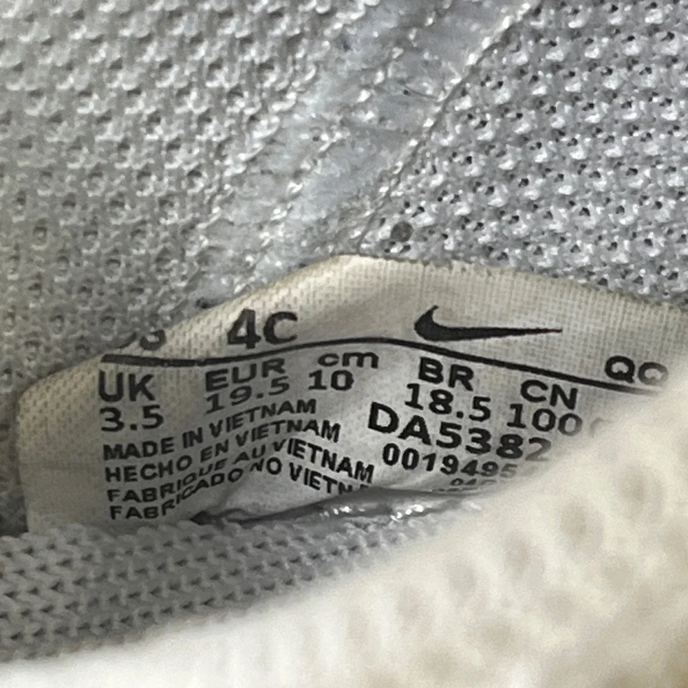 Nike‎ Court Legacy Toddler Sneakers White Black Shoes Tennis Kids 4C